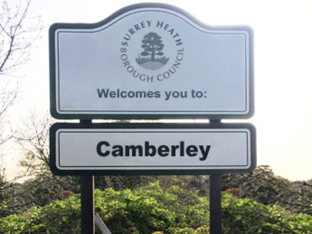 Camberley Sign